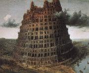 Pieter Bruegel City Tower of Babel painting
